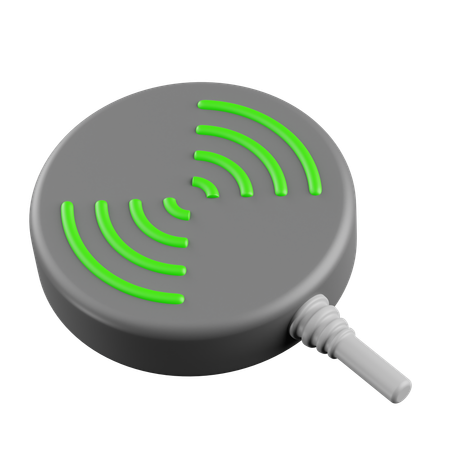 Wireless Carging  3D Icon