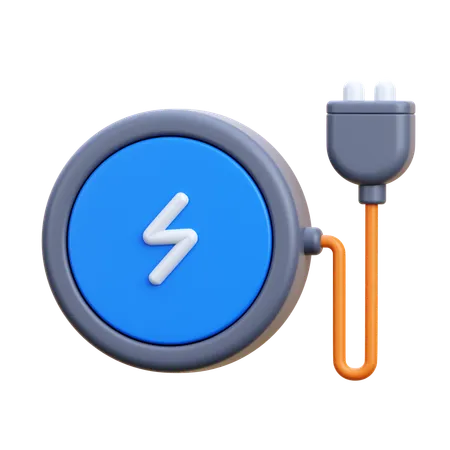Wireless Charger  3D Icon