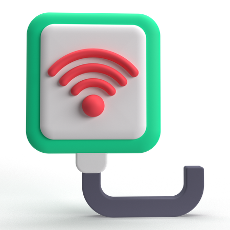 Wireless Charger  3D Icon