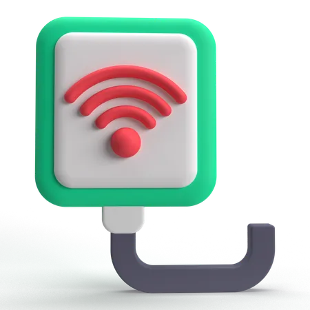 Wireless Charger  3D Icon