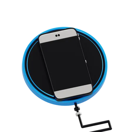 Wireless charger  3D Illustration