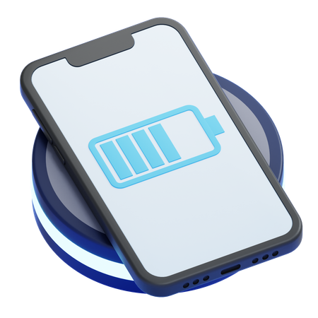 Wireless Charging  3D Icon