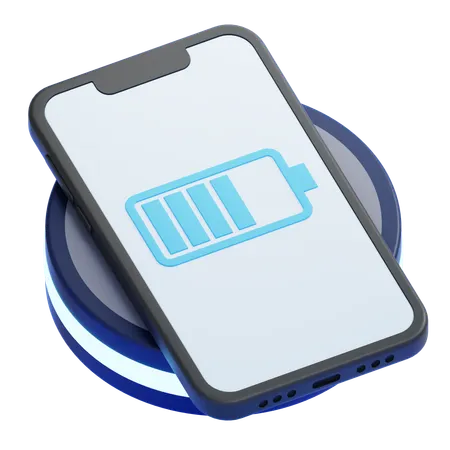 Wireless Charging  3D Icon