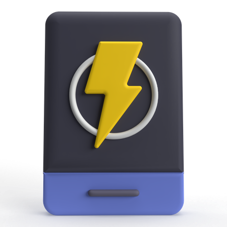 Wireless Charging  3D Icon