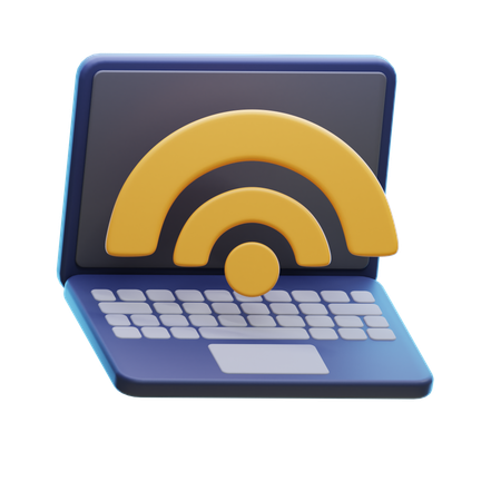 Wireless Connection  3D Icon