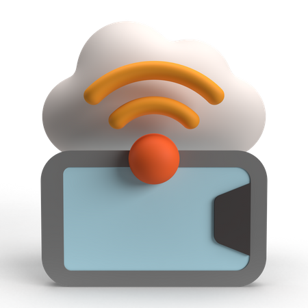 Wireless Connectivity  3D Icon