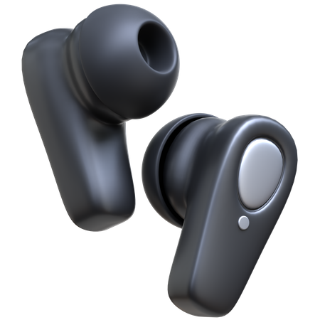 Wireless Earbuds  3D Icon