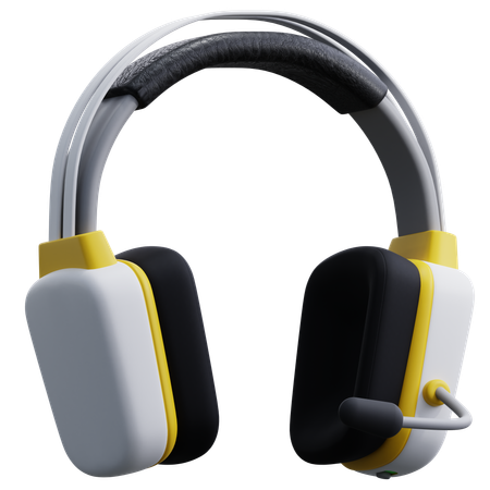 Wireless Headphone  3D Icon
