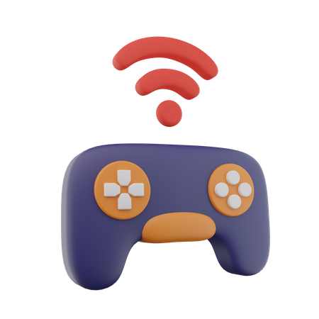 Wireless Joypad 3D Icon
