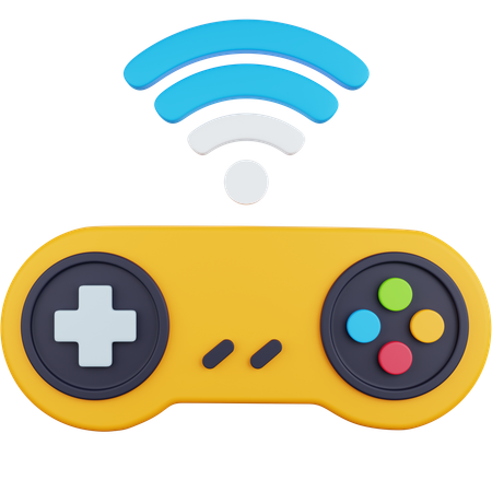 Wireless Joystick  3D Icon