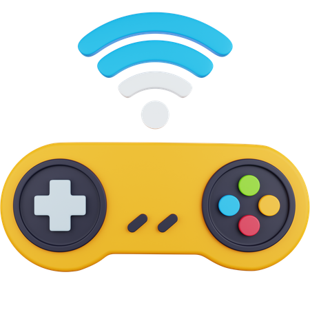Wireless Joystick  3D Icon