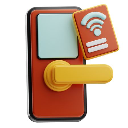 Wireless key  3D Icon