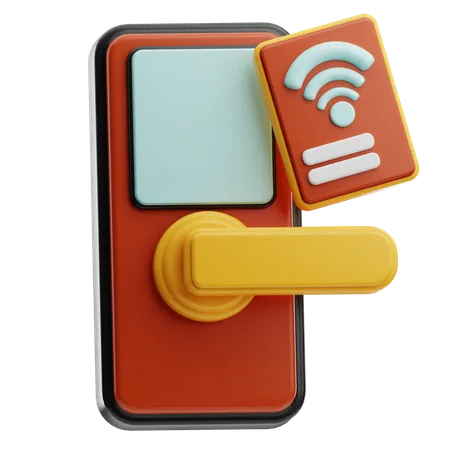 Wireless key  3D Icon