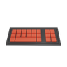 wireless keyboard 3d logo