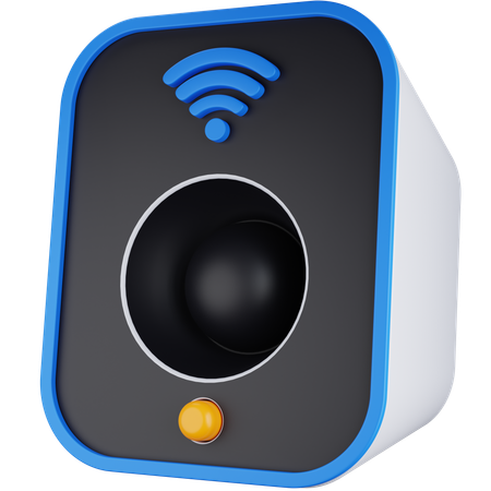Wireless Loudspeaker  3D Icon