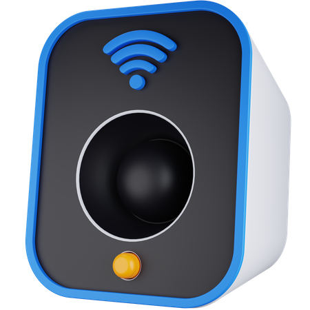 Wireless Loudspeaker  3D Icon