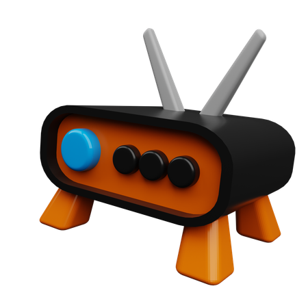 Wireless Media Reciver  3D Icon