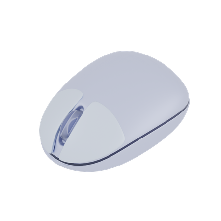 Wireless Mouse  3D Icon