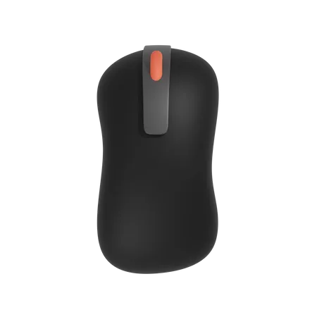Wireless Mouse  3D Illustration