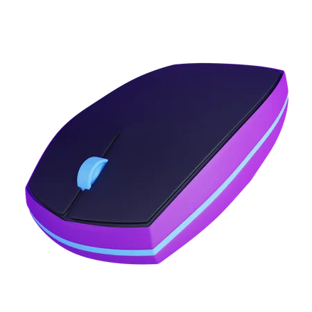 Wireless Mouse  3D Icon