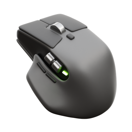 Wireless Mouse  3D Icon