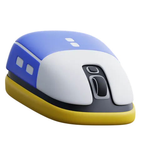 Wireless Mouse  3D Icon