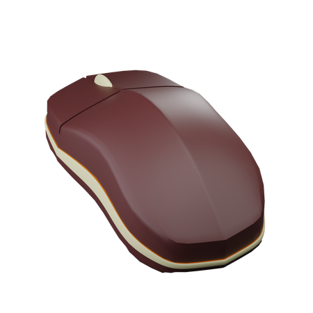 Wireless Mouse  3D Icon