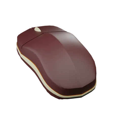 Wireless Mouse  3D Icon