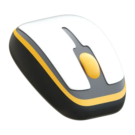 Wireless Mouse 3 D Render Illustration Deisgn 3D Icon