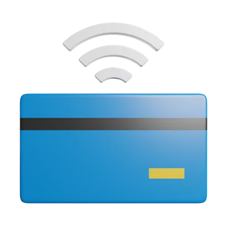 Wireless Payment Method  3D Icon