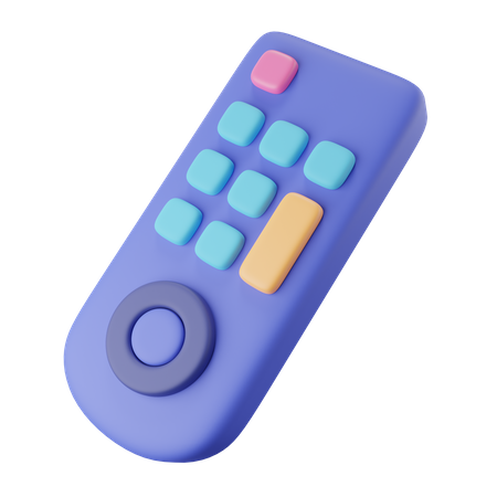 Wireless Remote 3D Icon