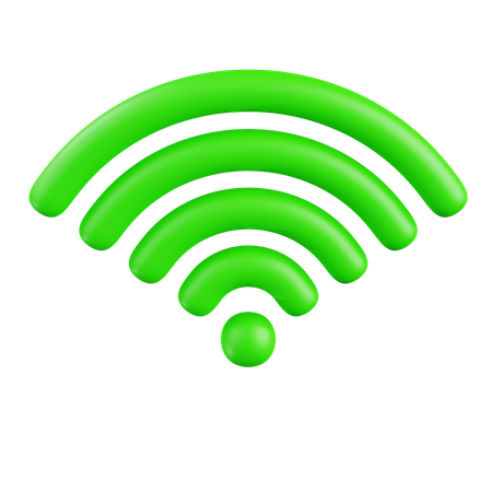 Wireless signal  3D Icon