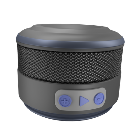 Wireless Speaker Bluetooth  3D Illustration