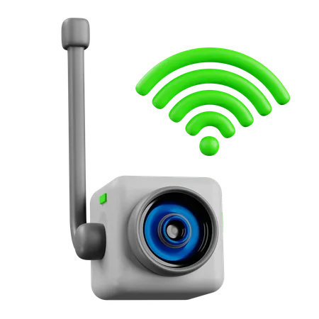 Wireless WebCam  3D Icon