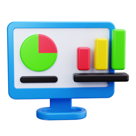 Business Intelligence  3D Icon