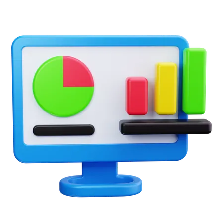 Business Intelligence  3D Icon