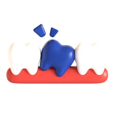 Wisdom Teeth  3D Icon