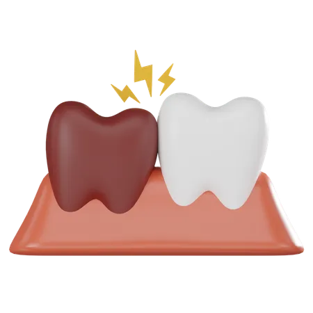 Wisdom Teeth  3D Icon