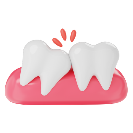 Wisdom teeth  3D Icon