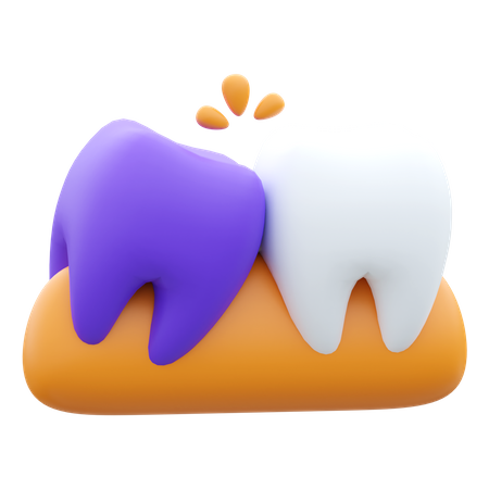Wisdom Teeth  3D Icon
