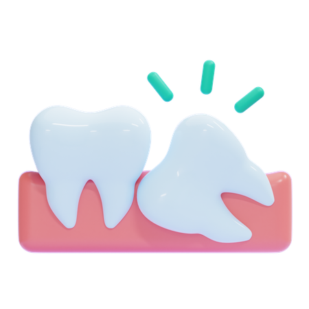 Wisdom Tooth  3D Icon