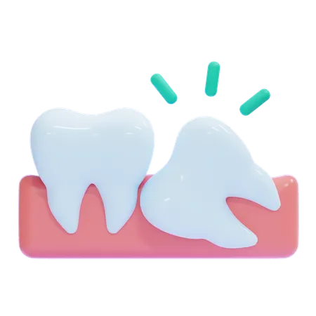 Wisdom Tooth  3D Icon