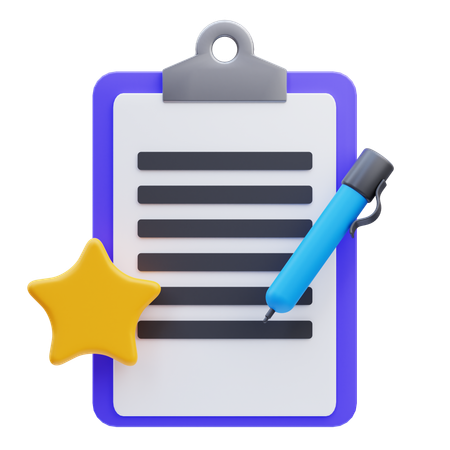 Wishlist  3D Icon