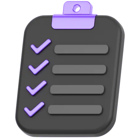 Wishlist  3D Icon