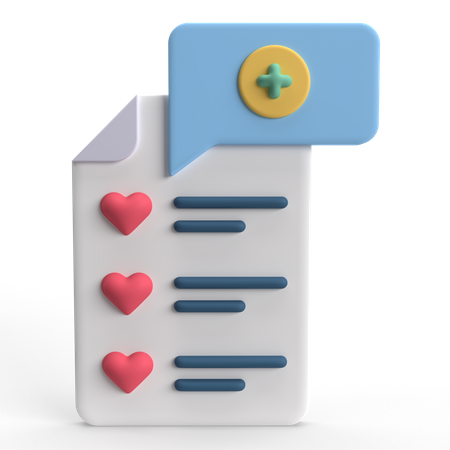 Wishlist  3D Icon