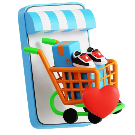Wishlist Feature  3D Icon