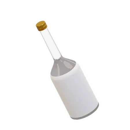 Wisky Bottle  3D Icon