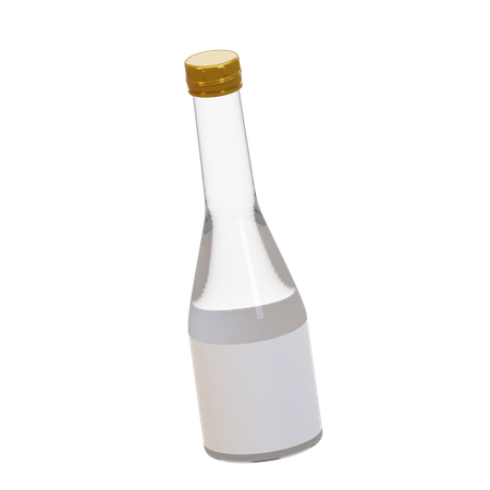Wisky Bottle  3D Icon