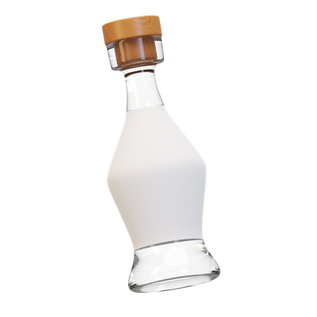 Wisky Bottle  3D Icon