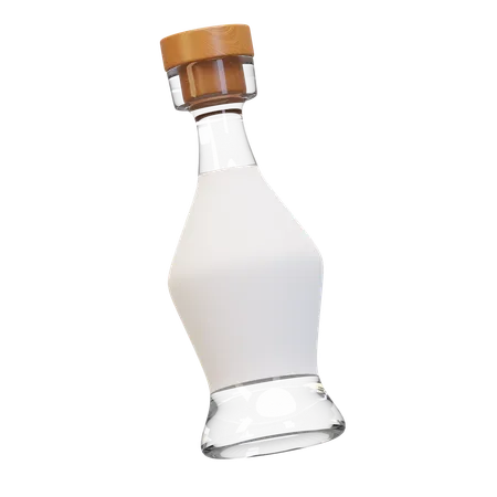 Wisky Bottle  3D Icon